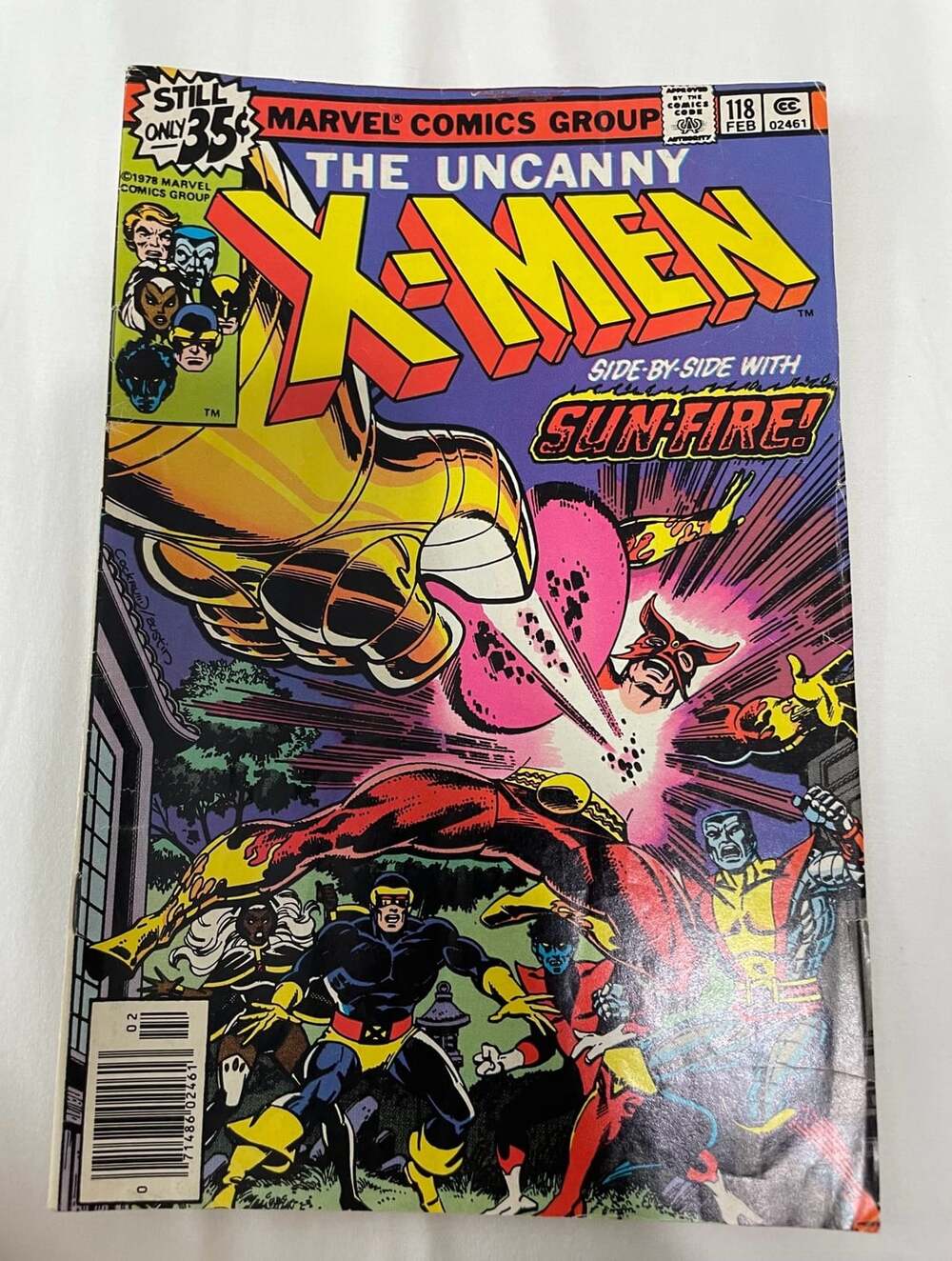 The Uncanny X-Men No. 118 Comic Book Feb 1979